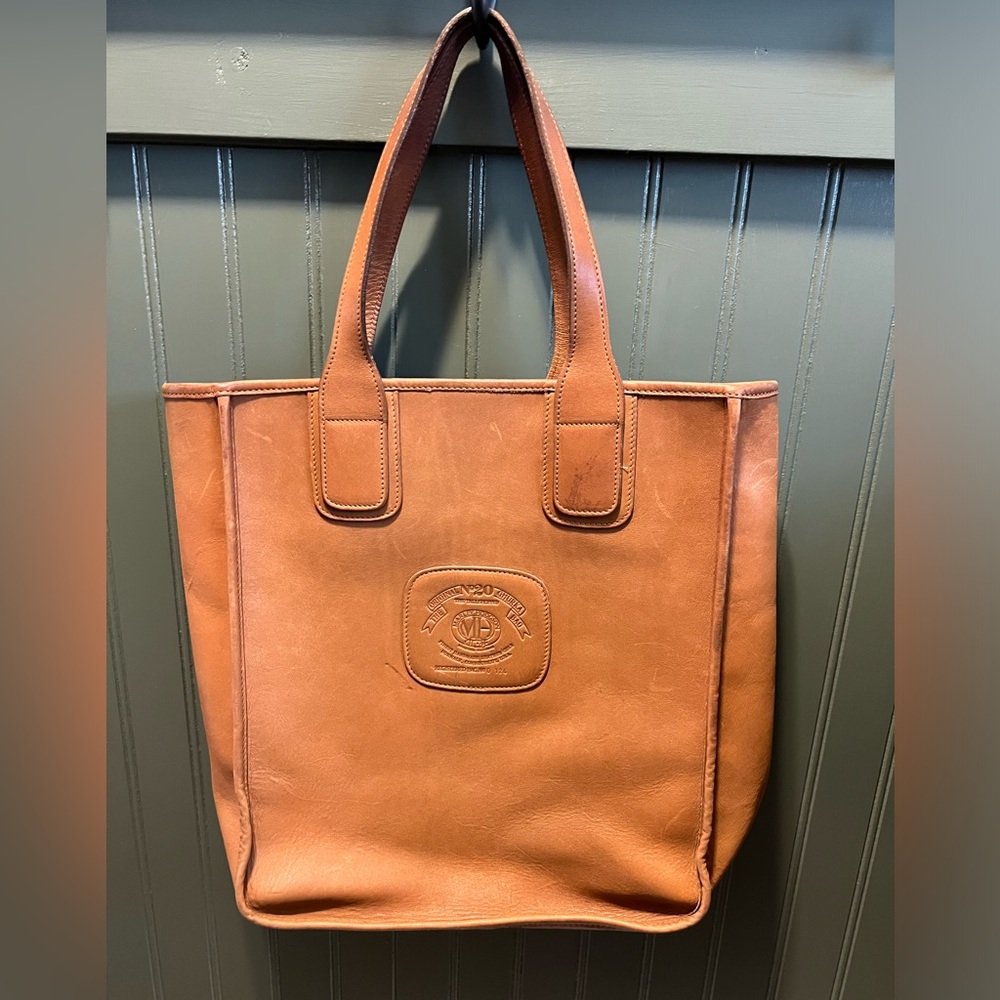 RARE vintage Ghurka tall shopper tote NO. 20